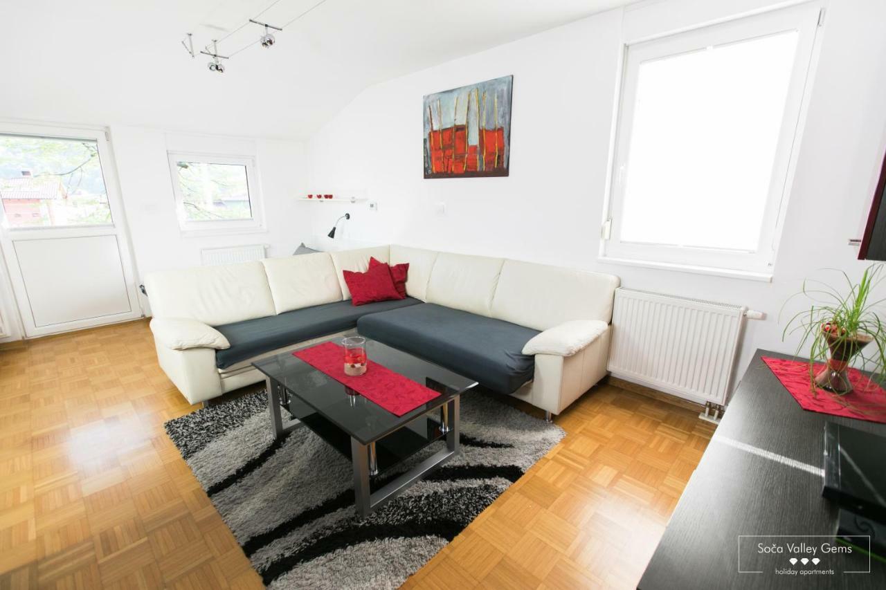 Luxurious Ruby Apartment With Sauna Кобарид Экстерьер фото